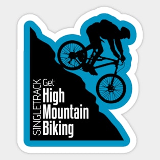 Mountain Biking Sticker